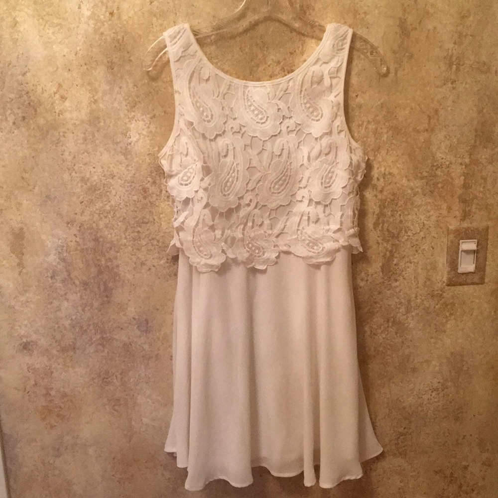 White Lace Dress